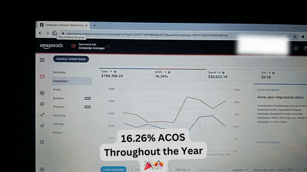 Amazon PPC client result
